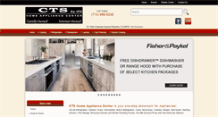 Desktop Screenshot of ctshomeappliance.com